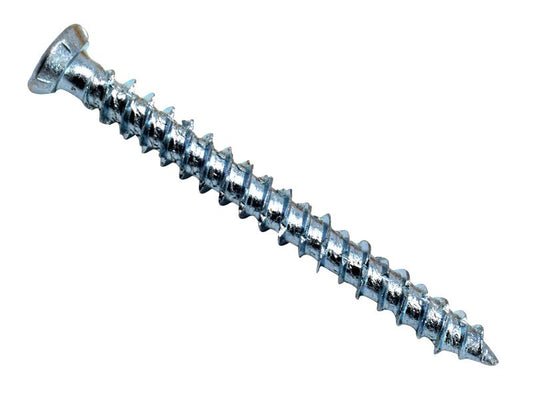 MASONMATE Self Tapping Concrete Frame Screw 7.5 x 72mm Pack Of 100 MAMCFS7572