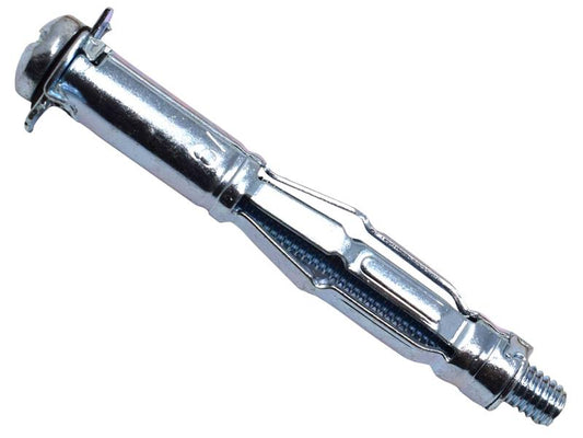 MASONMATE Hollow Wall Anchor M6 x 65mm Pack 50 Zinc Plated MAMHWAM665