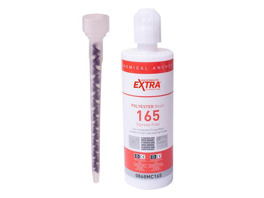 MASONMATE Chemical Anchor Resin Styrene Free 165ml MAMRESIN165
