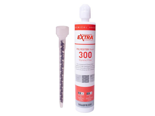 MASONMATE Chemical Anchor Resin Styrene Free 300ml MAMRESIN300