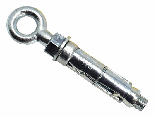 MASONMATE Eye Bolt Shield Anchor M12 Pack 15 For Masonry Or Concrete MAMSAEM12