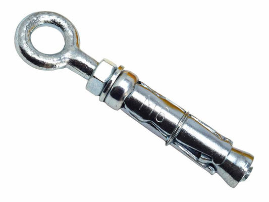 MASONMATE Eye Bolt Shield Anchor M6 Pack 50 For Masonry Or Concrete MAMSAEM6
