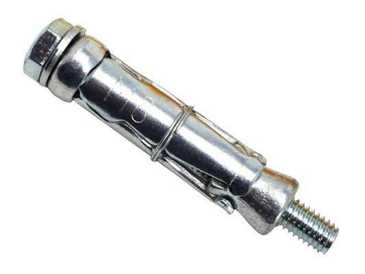 MASONMATE Loose Bolt Shield Anchor M6 x 10mm (50) Masonry Concrete MAMSALBM610