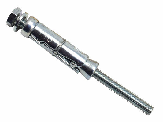 MASONMATE Loose Bolt Shield Anchor M6 x 40mm (50) Masonry Concrete MAMSALBM640