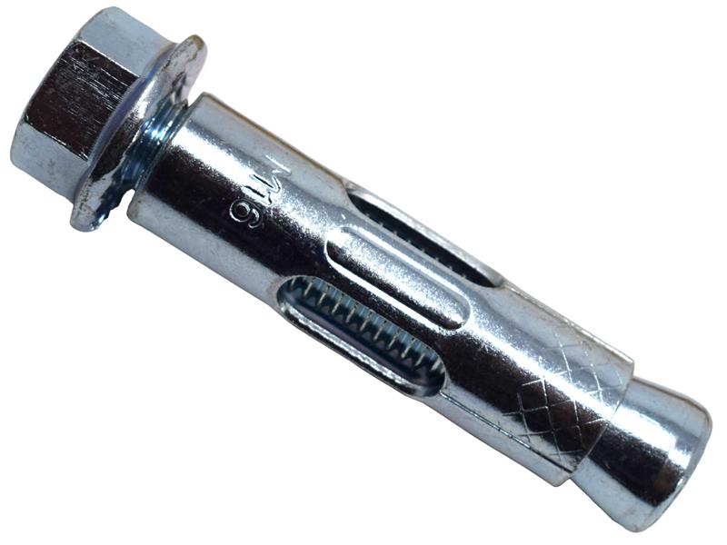 MASONMATE Hex Nut Sleeve Anchor Bolt M16 x 65mm Pack 25 MAMSAM1665