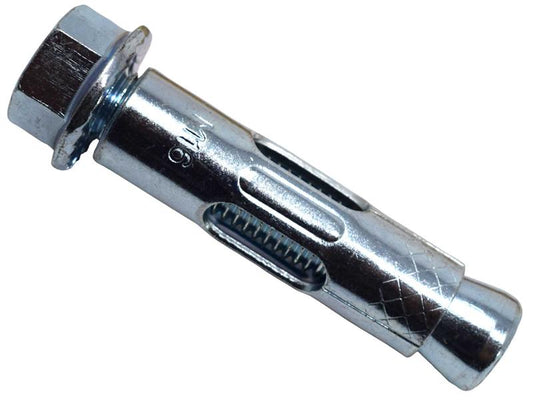 MASONMATE Hex Nut Sleeve Anchor Bolt M16 x 65mm Pack 25 MAMSAM1665