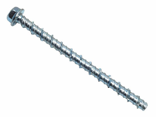 MASONMATE Flangehex Concrete Screwbolt M6 x 100mm Box 100 MAMSBFM6100