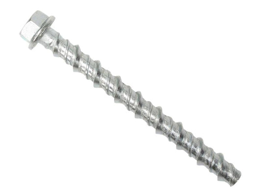 MASONMATE Flangehex Concrete Screwbolt M6 x 75mm Box 100 MAMSBFM675