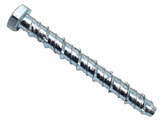 MASONMATE Hex Head Concrete Screwbolt M10 x 100mm Box 50 MAMSBHM10100