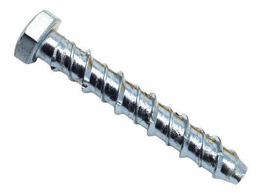MASONMATE Hex Head Concrete Screwbolt M10 x 75mm Box 50 MAMSBHM1075