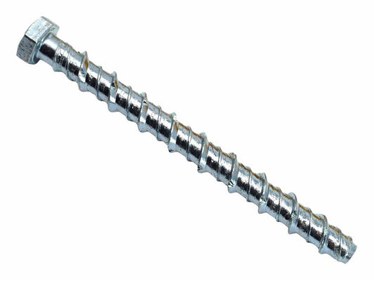 MASONMATE Hex Head Concrete Screwbolt M8 x 100mm Box 100 MAMSBHM8100