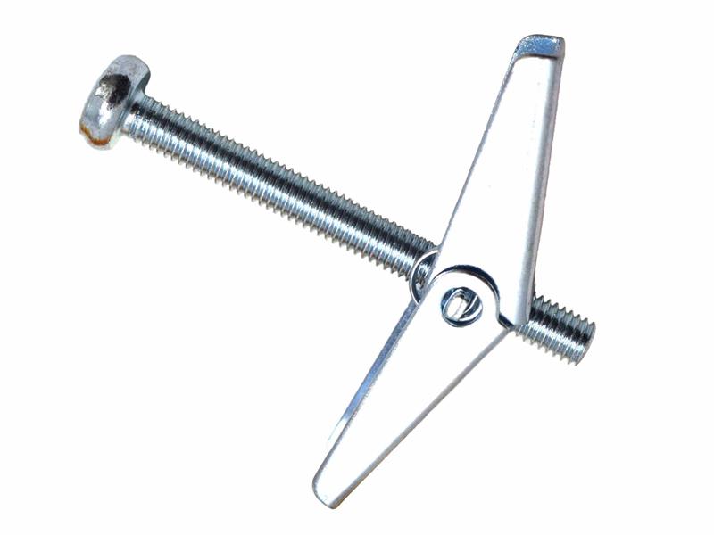 MASONMATE Spring Toggle & Screw M5 x 50mm Pk 100 Ceiling Installation MAMSTM550