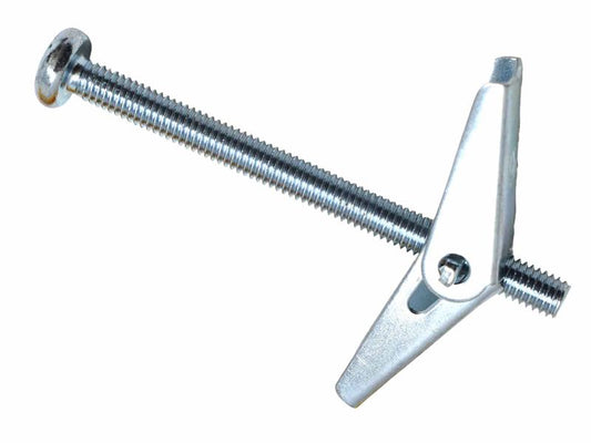 MASONMATE Spring Toggle & Screw M6 x 75mm Box 50 Ceiling Installation MAMSTM675