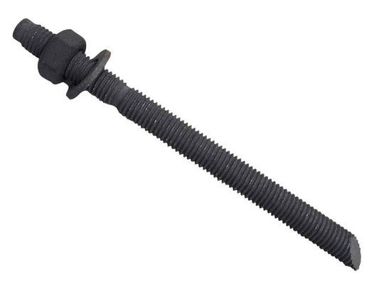 MASONMATE Hot Dipped Galvanised Resin Stud M12 x 160mm Pack 10 MAMSTUDGM12