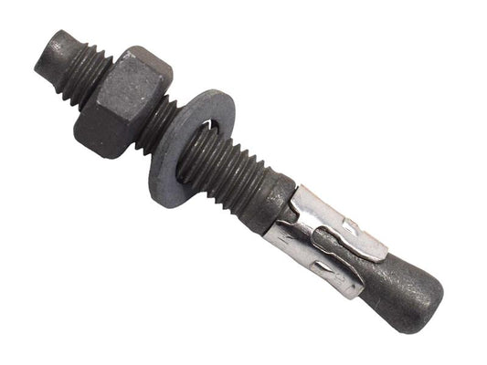 MASONMATE Galvanised Through Bolt M12 x 85mm Box Of 25 MAMTBGM1285