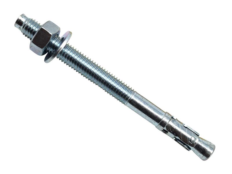 MASONMATE Zinc Plated Through Bolt M12 x 140mm 25 Columns Beam etc MAMTBZM12140