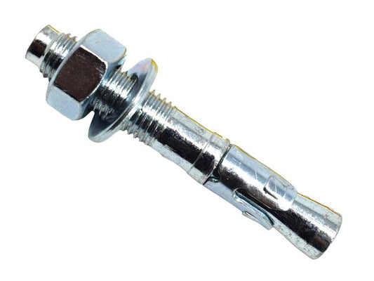 MASONMATE Zinc Plated Through Bolt M16 x 105mm 25 Columns Beam etc MAMTBZM16105