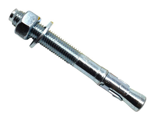 MASONMATE Zinc Plated Through Bolt M16 x 140mm 20 Columns Beam etc MAMTBZM16140