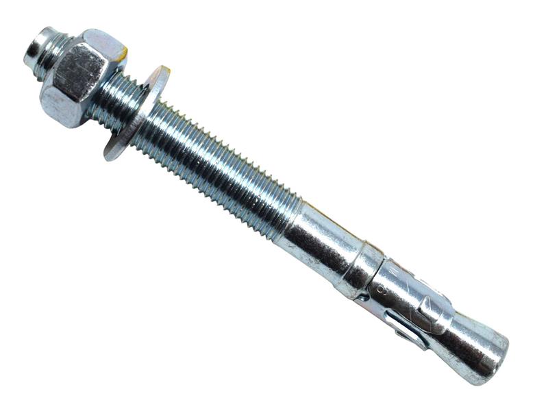 MASONMATE Zinc Plated Through Bolt M16 x 150mm 20 Columns Beam etc MAMTBZM16150