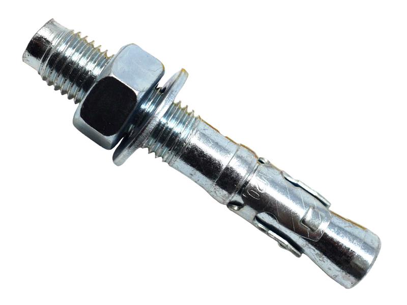 MASONMATE Zinc Plated Through Bolt M20 x 125mm 15 Columns Beam etc MAMTBZM20125