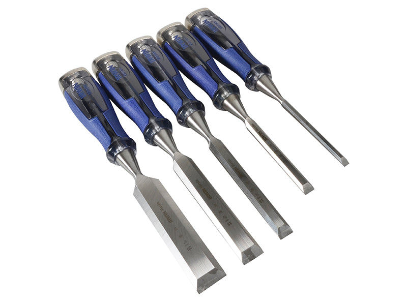 IRWIN Marples Splitproof Pro Bevel Edge Wood Chisel Set 5 Piece MAR750S5