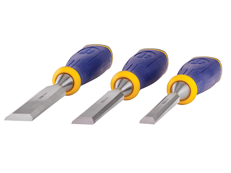 IRWIN® Marples® MS500 ProTouch™ All-Purpose Chisel Set, 3 Piece MARS500S3