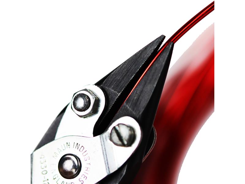 Maun Snipe Nose Pliers Serrated Jaw 125mm (5in) MAU4330125