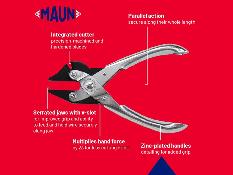 Maun Side Cutting Pliers 160mm (6.1/4in) MAU4950160