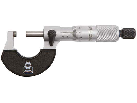Moore & Wright 1961M Traditional External Micrometer 0-25mm/.01mm MAW1961M