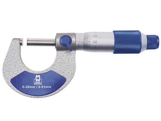 Moore & Wright MW200-01 Analogue External Micrometer 0-25mm/0.01mm MAW20001