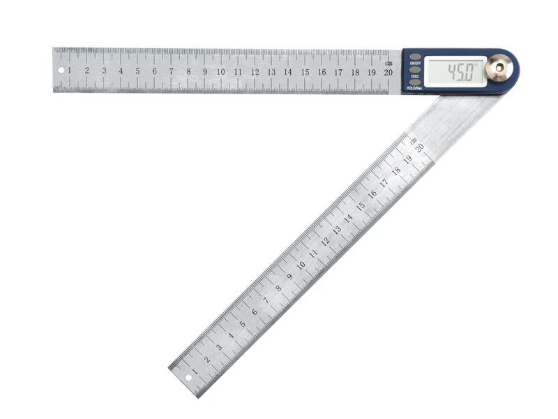 Moore Wright Digital Angle Rule 300mm Inside Outside Angle Measurement MAW50602