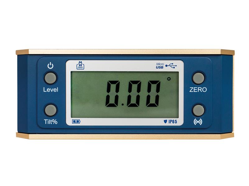 Moore & Wright IP65 Magnetic Digital Level 195mm MAW57501DIP