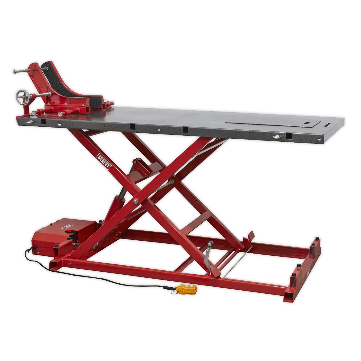 Sealey Motorcycle Lift 680kg Capacity Heavy-Duty Electro/Hydraulic MC680E