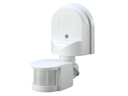 Meridian Lighting Wall Mounted PIR Motion Detector White MDNPIR180W