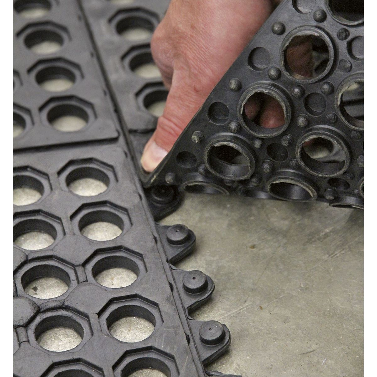 Sealey Interlocking Anti-Fatigue Matting 920 x 920mm MIC9292