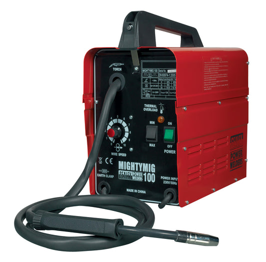 Sealey No-Gas MIG Welder 100A 230V MIGHTYMIG100