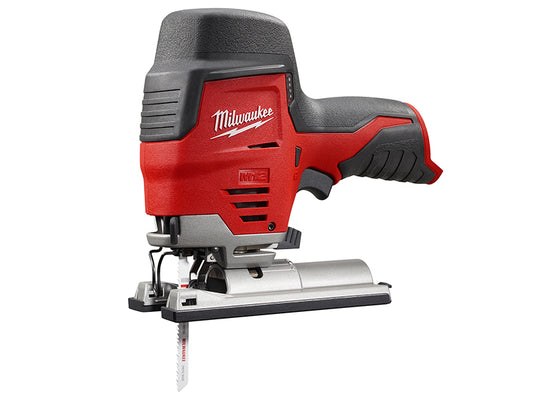 Milwaukee Power Tools M12 JS-0 Sub Compact Jigsaw 12V Bare Unit MILM12JS0