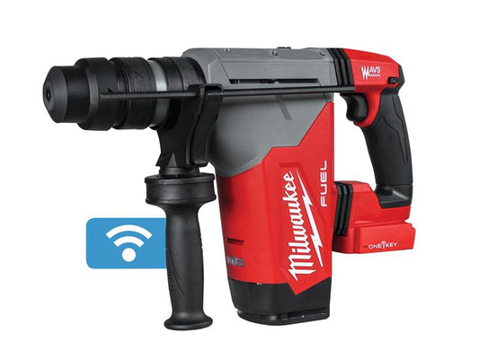 Milwaukee Power Tools M18 ONEFHPX-0X Fuel™ ONE-KEY™ 4-Mode 32mm SDS Plus Hammer 18V Bare Unit MILM18EFHPX0