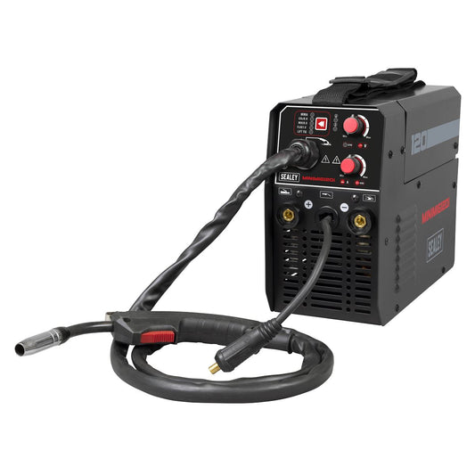 Sealey MIG TIG & MMA ARC STICK Inverter Welder 120A 230V Torch 1.4m MINIMIG120i