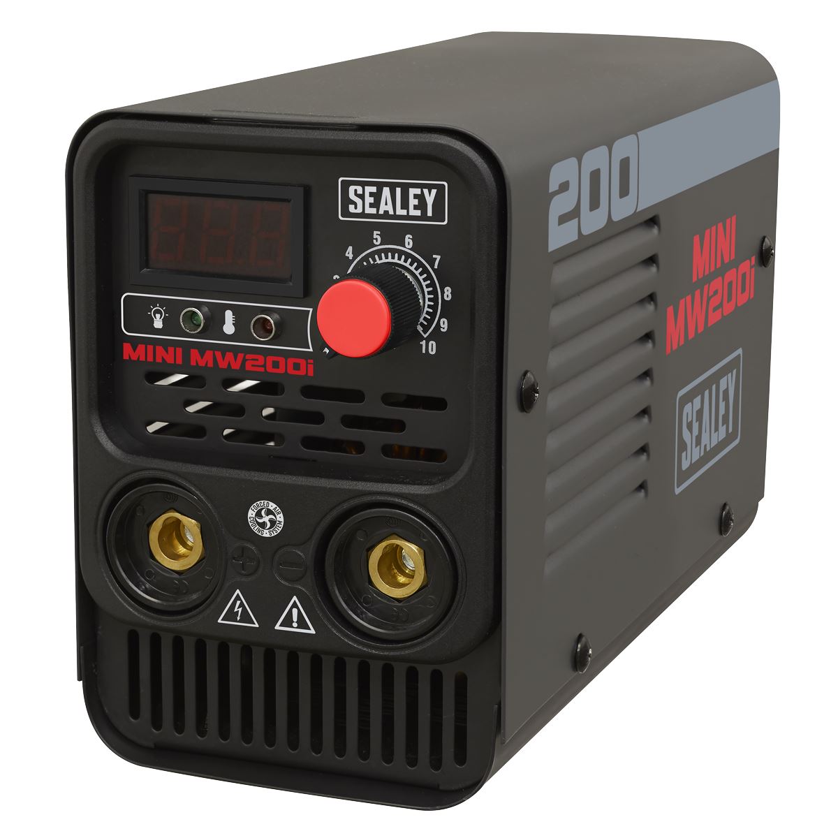 Sealey Inverter Welder 200A 230V Electrode Holder & Earth Clamp MINIMW200i