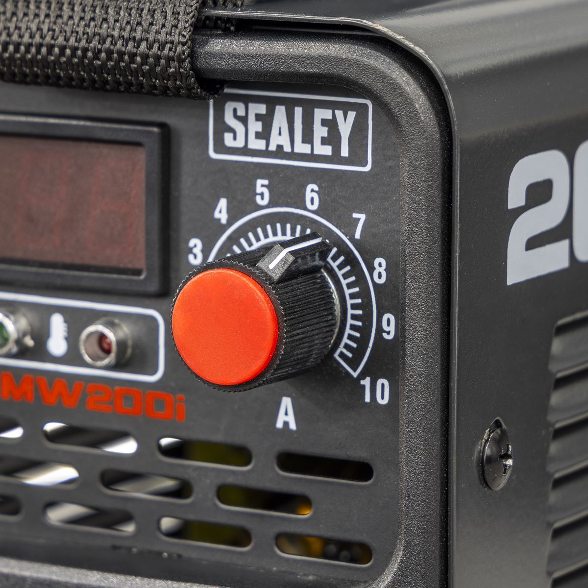 Sealey Inverter Welder 200A 230V Electrode Holder & Earth Clamp MINIMW200i