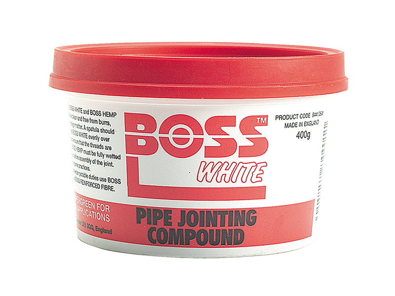 Miscellaneous Boss White Tub 400g MISBW