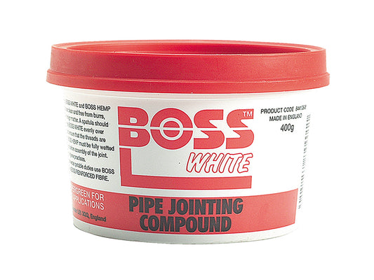 Miscellaneous Boss White Tub 400g MISBW