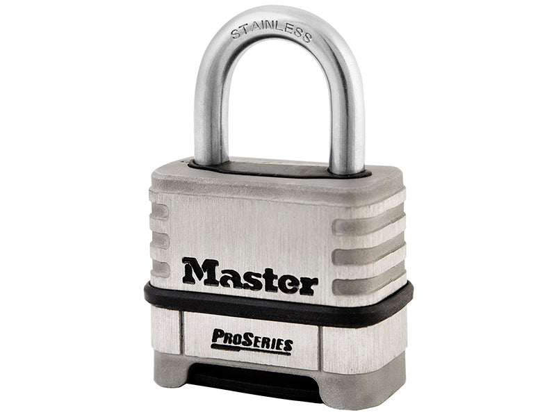 Master Lock ProSeries® Stainless Steel 4-Digit 57mm Padlock MLK1174D