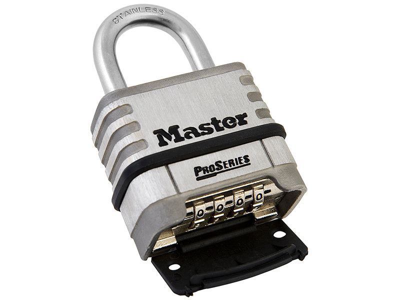 Master Lock ProSeries® Stainless Steel 4-Digit 57mm Padlock MLK1174D