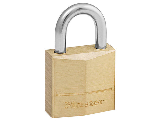Master Lock Solid Brass 20mm Padlock 3-Pin MLK120