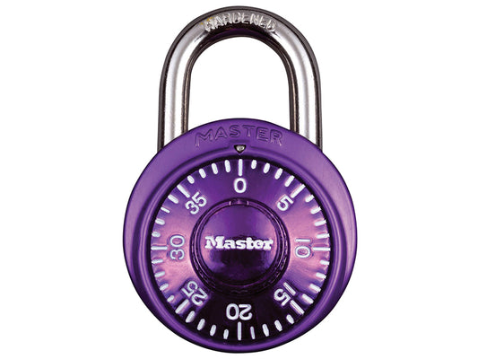 Master Lock Stainless Steel Fixed Dial Combination 38mm Padlock MLK1533