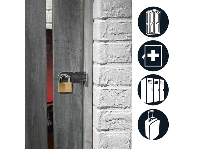 Master Lock Solid Brass 60mm Padlock 5-Pin MLK160