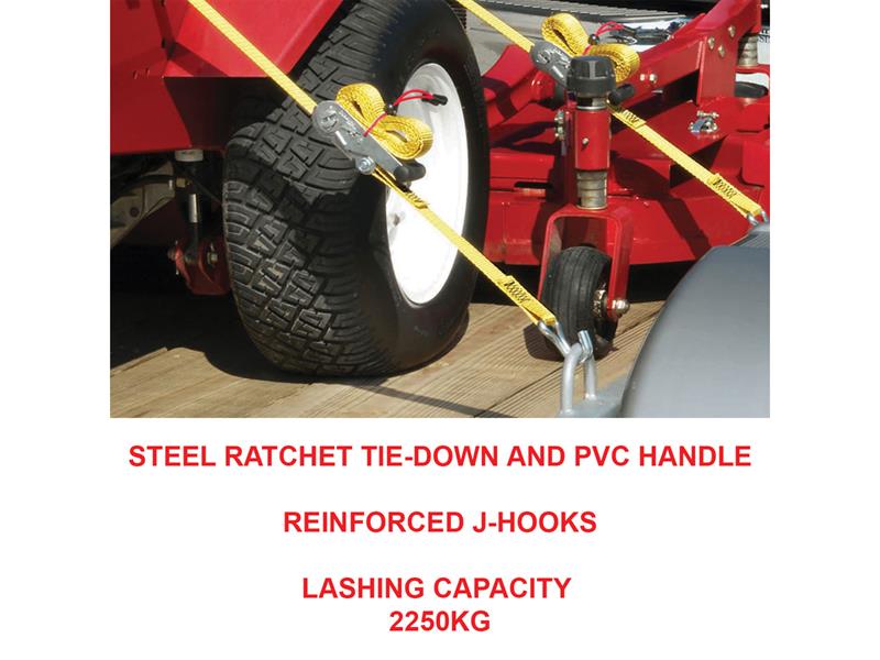Master Lock Ratchet Tie-Down J-Hooks 8.25m MLK3059E