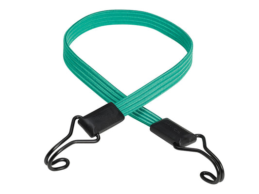 Master Lock Flat Bungee 80cm Green Double Hook MLK3225E